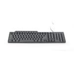 Tastatura GEMBIRD, KB-UM-104, Compact multimedia keyboard, USB, US layout, black - Image 2