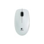 Miš LOGITECH B100, USB, optical, white, 910-003360