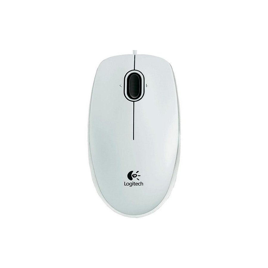 0095400_mis-logitech-b100-usb-optical-white-910-003360 Miš LOGITECH B100, USB, optical, white, 910-003360 - Image 1