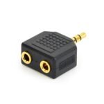 Audio spliter, 3,5mm GEMBIRD CCA-415A, black