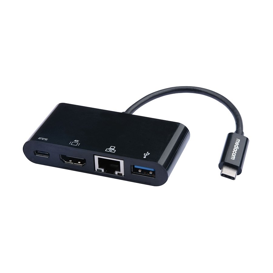 0099069_mediacom-m-docktpc-md-typec-hdmiusb-arj45pd-adapter MEDIACOM M-DOCKTPC MD TYPEC-HDMI/USB-A/RJ45/PD ADAPTER - Image 1
