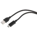 USB kabl Type-C  to Type-A, SPEEDLINK USB-C to USB-A Cable, 1m HQ, SL-180021-BK - Image 2
