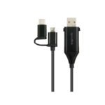 USB kabl 4u1 SPEEDLINK 4-in-1 USB-C Adapter Cable, OTG, 1m HQ, SL-180022-BK - Image 2