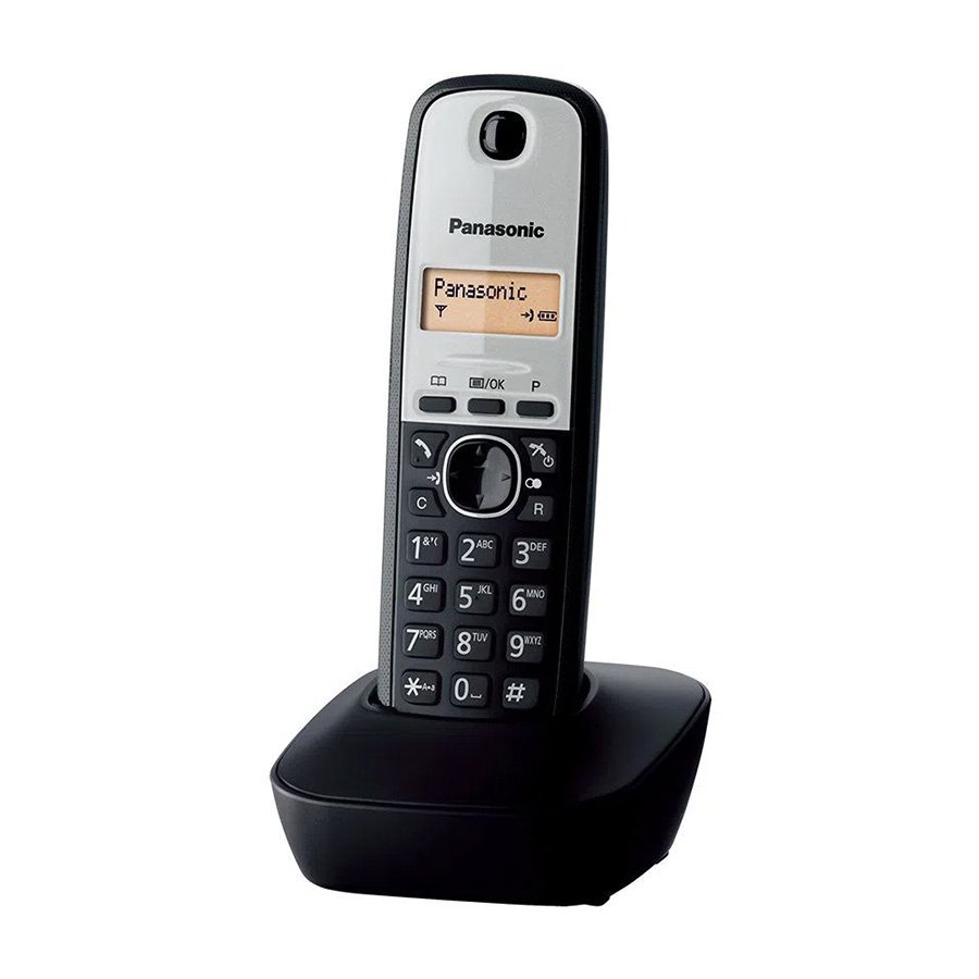 0100390_kx-tg1911fxg-panasonic-telefon-crni-125-lcd-ekran-tel-imenik-50-brojeva-prikaz-pozivnog-broja-na-cek KX-TG1911FXG Panasonic telefon crni. 1,25" LCD ekran, Tel. imenik 50 brojeva, prikaz pozivnog broja na čekanju. Mute. - Image 1