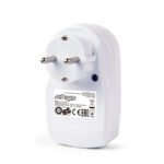 Shuko utičnica sa 1x 220V + 2x USB 2.1A, punjenje mobit, tableta i sl., GEMBIRD, white EG-ACU2-02 - Image 2