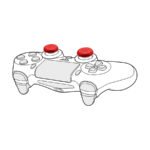 SPEEDLINK STIX Controller Cap Set - for PS5/PS4/Switch SL-4524-MTCL - Image 4