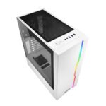Kućište SHARKOON gaming, RGB Slider, ATX, 1x120mm fan, white, Tempered Glass - Image 3