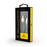 USB 2.0 kabl Type-C charging and data cable, 2m, white, GEMBIRD CC-USB2P-AMCM-2M-W