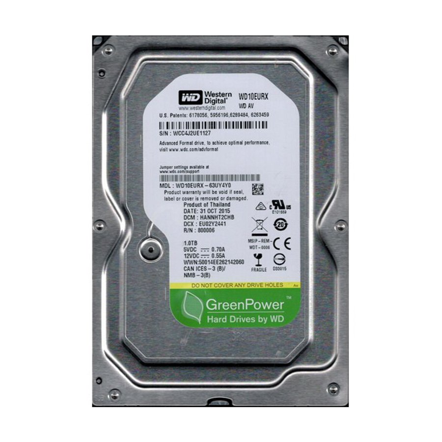 0105533_hdd-1-tb-wd10eurx-p-wd-hdd-1tb-sata3-64mb-pull-1-god HDD 1 TB, WD10EURX-P, WD HDD 1TB SATA3 64MB Pull 1 God - Image 1