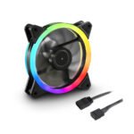 Ventilator Sharkoon SHARK Blades RGB PWM Fan - Image 2