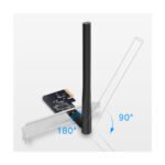 PCI-E WLAN TP-Link Archer T2E AC600 Dual Band Wi-Fi PCI Express Adapter, 5 GHz + 2.4 GHz, 1× High Gain External Antenna, MU-MI, ARCHER-T2E - Image 3