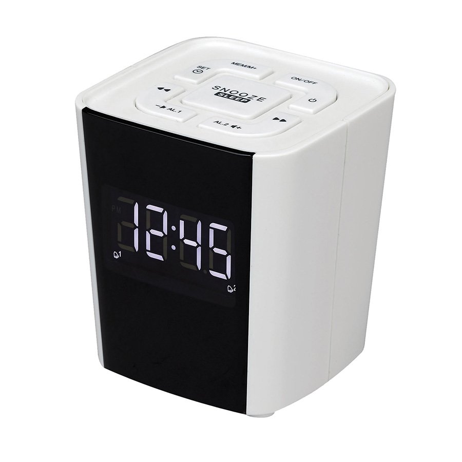 0107973_denver-radio-budilica-cr-918-bijeli DENVER Radio budilica CR-918 BIJELI, - Image 1