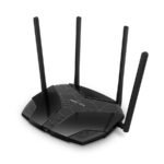 ROUTER Mercusys MR70X  AX1800 Dual-Band WiFi 6 Router Optimal WiFi 6 speeds reaching up to 1.8 Gbps, 4× multi-directional high-gain antennas