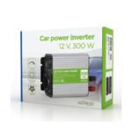 DC-AC inverter za auto GEMBIRD, in12Vout220V 300W EG-PWC300-01