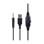 Slušalice sa mikrofonom GEMBIRD gaming RGB, volume control, matte black, PC, PS4, GHS-06 - Image 4