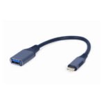 USB 3.0 adapter/kabl GEMBIRD Type-C CM/AF 15cm, A-USB3C-OTGAF-01 - Image 2