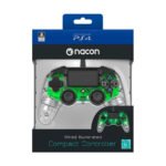 Bigben PS4 Nacon Compact Light Wired Controller prozirno-zeleni
