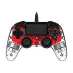 Bigben PS4 Nacon Compact Light Wired Controller prozirno-crveni - Image 2