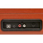 Denver gramofon VPL-120 , USB, zvučnici 2 x 1W, audio out, 331/3rpm, 45rpm or 78rpm, PC recording, braon - Image 2