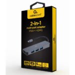 Docking station USB adapter Type-C to HDMI + USB HUB 3.2 GEMBIRD A-CM-COMBO2-01 - Image 3