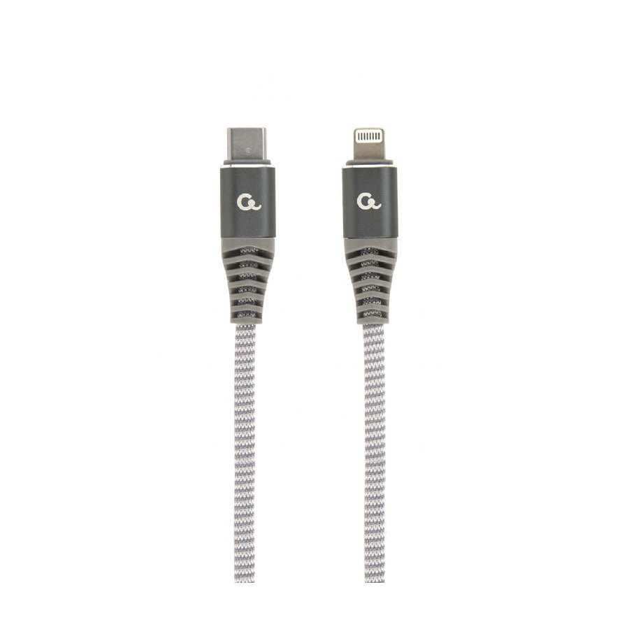 0111791_usb-20-kabl-premium-cotton-braided-type-c-to-8-pins-lightning-charging-data-cable-15-m-cc-usb2b-cm8p USB 2.0 kabl Premium cotton braided Type-C to 8-pins lightning iPhone charging & data cable, 1.5 m CC-USB2B-CM8PM-1.5M - Image 1