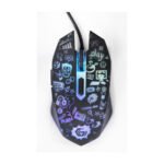 Miš GEMBIRD 6-button optical LED mouse, black, MUS-6B-GRAFIX-01, optical, USB - Image 3