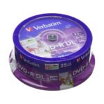 DVD+R DL, VERBATIM,8,5 GB,8X,spindle 25 kom,PRINTABLE ,43667 - Image 2