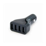 USB punjač za auto GEMBIRD, 4 porta 4,8A, sorto, USB punjač za auto GEMBIRD, 4 porta 4,8A, sorto, EG-U4C4A-CAR-01