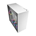Kućište SHARKOON gaming, PURE STEEL RGB ATX, White - Image 2