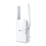 TP-Link AX1500 RE505X Wi-Fi 6 Range Extender, 300 Mbps at 2.4GHz, 1200 Mbps at 5GHz, IEEE 802.11a/n/ac/ax 5GHz, IEEE 802.11b/g/n 2.4GHz; 64/128-bit
