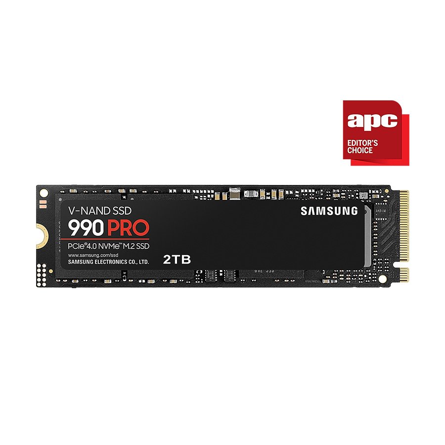 0115340_samsung-ssd-990-pro-2tb-nvme-mz-v9p2t0bw-up-to-7450-6900-mbs-sequential-readwrite-speed Samsung SSD 990 PRO 2TB NVMe MZ-V9P2T0BW Up to 7,450 / 6,900 MB/s sequential read/write speed - Image 1