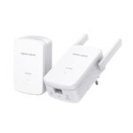 Mercusys MP510 KIT AV1000 Gigabit Powerline N300 Wi-Fi KIT (1× MP510 + 1× MP500) 300 Mbps na 2,4 GHz, 1000 Mbps Powerline, Broadcom CPU, 1× Gigabitni