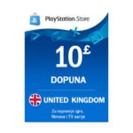 Playstation Network - United Kingdom 10L