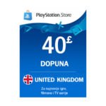 Playstation Network - United Kingdom 40L