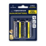 Baterije ESPERANZA ALKALINE BATTERIES C LR14 2 kom. EZB107