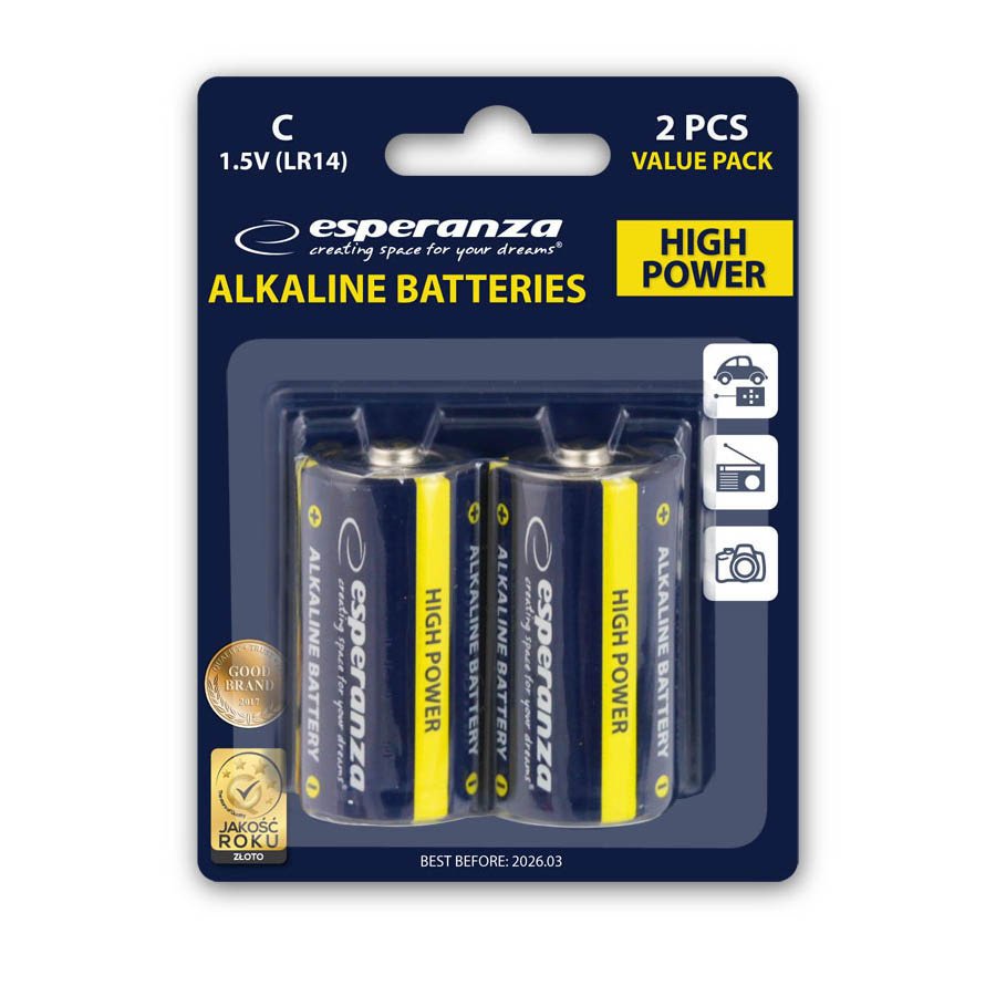 0115699_baterije-esperanza-alkaline-batteries-c-lr14-2-kom-ezb107 Baterije ESPERANZA ALKALINE BATTERIES C LR14 2 kom. EZB107 - Image 1