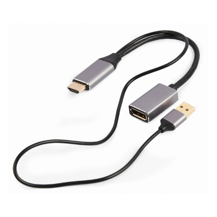 0115746_hdmi-adapter-gembird-a-hdmim-dpf-02-active-4k-hdmi-male-to-displayport-female-adapter-black HDMI adapter GEMBIRD A-HDMIM-DPF-02 Active 4K HDMI male to DisplayPort female adapter, black - Image 1