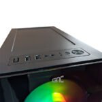 KUĆIŠTE GNC EZ COOL GAMING ND-570 BEZ NAPAJANJA, prozirna stranica, 3x120mm RGB ventilator - Image 4