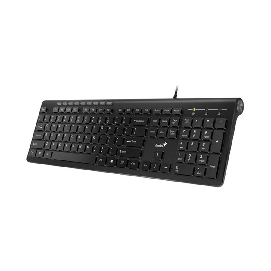 0116324_tastatura-genius-slimstar-230ii-usb-bih-black-31310048405 Tastatura GENIUS SlimStar 230II, USB, BiH, black, 31310048405 - Image 1