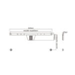 Zidni nosač GEMBIRD WM-S80F-01 Slim, fiksni, 37”-80” - Image 2