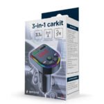 Bluetooth FM transmiter sa USB punjacem GEMBIRD BTT-05 - Image 3