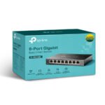 SWITCH TP-Link TL-SG108E 8-portni Gigabit Easy Smart Switch, 8 x 10/100/1000Mbps RJ45 portova, MTU/Port/Tag-based VLAN, QoS, IGMP Snooping, Port Mirro - Image 4
