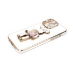 ZAŠTITNA MASKA TPU FRONDY BEAR IPHON 13 PRO MAX WHITE