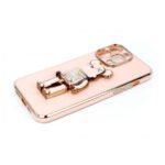 ZAŠTITNA MASKA TPU FRONDY BEAR IPHON 14 PRO ROSE-GOLD