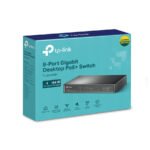 SWITCH TP-Link TL-SG1008P 8-Port Gigabit Desktop Switch with 4-Port PoE+, 64W PoE Power supply, Supports PoE power up to 30 W for each PoE port, 802.1 - Image 3