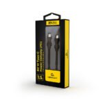 USB 2.0 kabl 60W Type-C to Type-C  Power Delivery (PD) charging & data cable, 1.5 m GEMBIRD CC-USB2-CMCM60-1.5M - Image 2