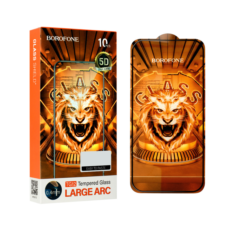 0120793_borofone-kaljeno-staklo-tg12-full-screen-5d-za-iphone-14-pro-max BOROFONE KALJENO STAKLO TG12 FULL SCREEN 5D ZA IPHONE 14 PRO MAX - Image 1