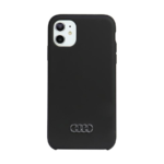 ORIGINAL CASE AUDI HARDCASE SILICONE CASE AU-LSRIP12P-Q3/D1-BK ZA IPHONE 12/ 12 PRO CRNA