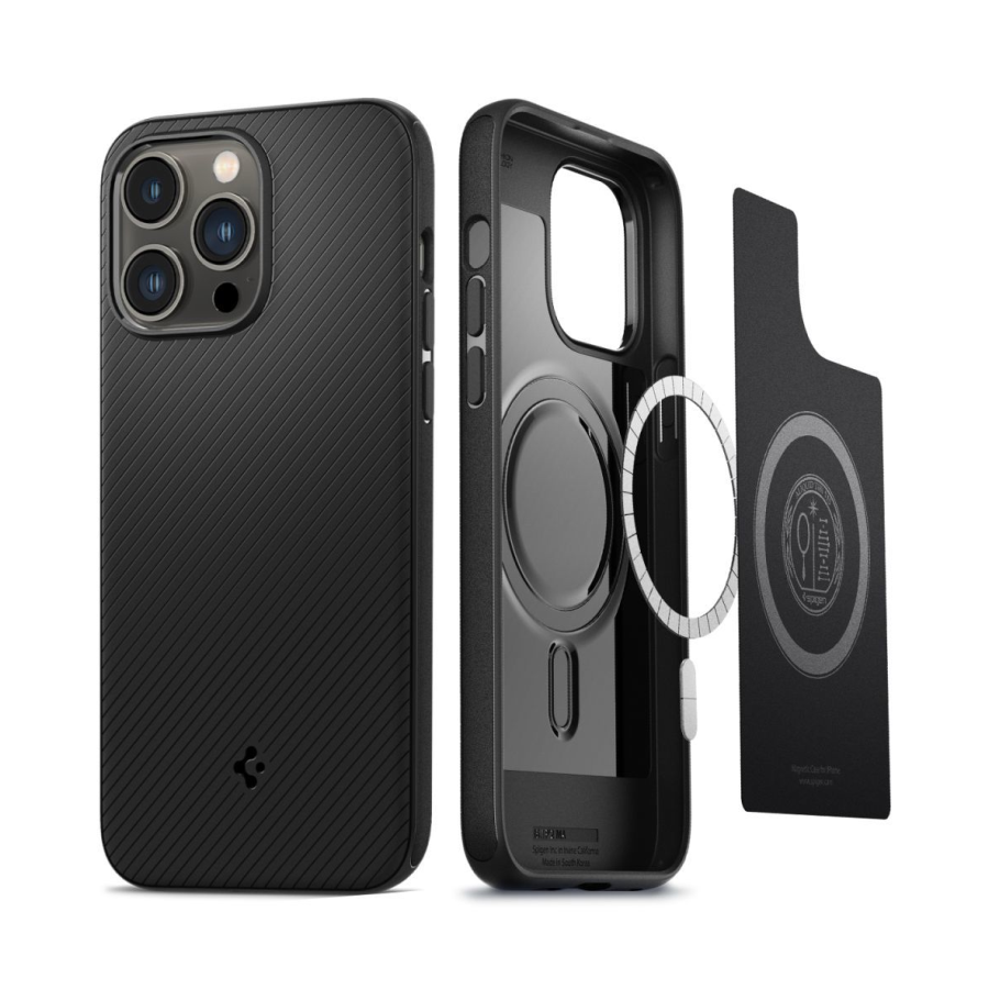 0120930_futrola-spigen-mag-armor-magsafe-acs06597-do-iphone-15-pro-max-mat-crna FUTROLA SPIGEN MAG ARMOR MAGSAFE ACS06597 DO IPHONE 15 PRO MAX - MAT CRNA - Image 1