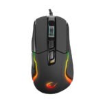 Miš gaming RAMPAGE SMX-R68 FALCON-X USB, black, 6400dpi RGB LED - Image 2